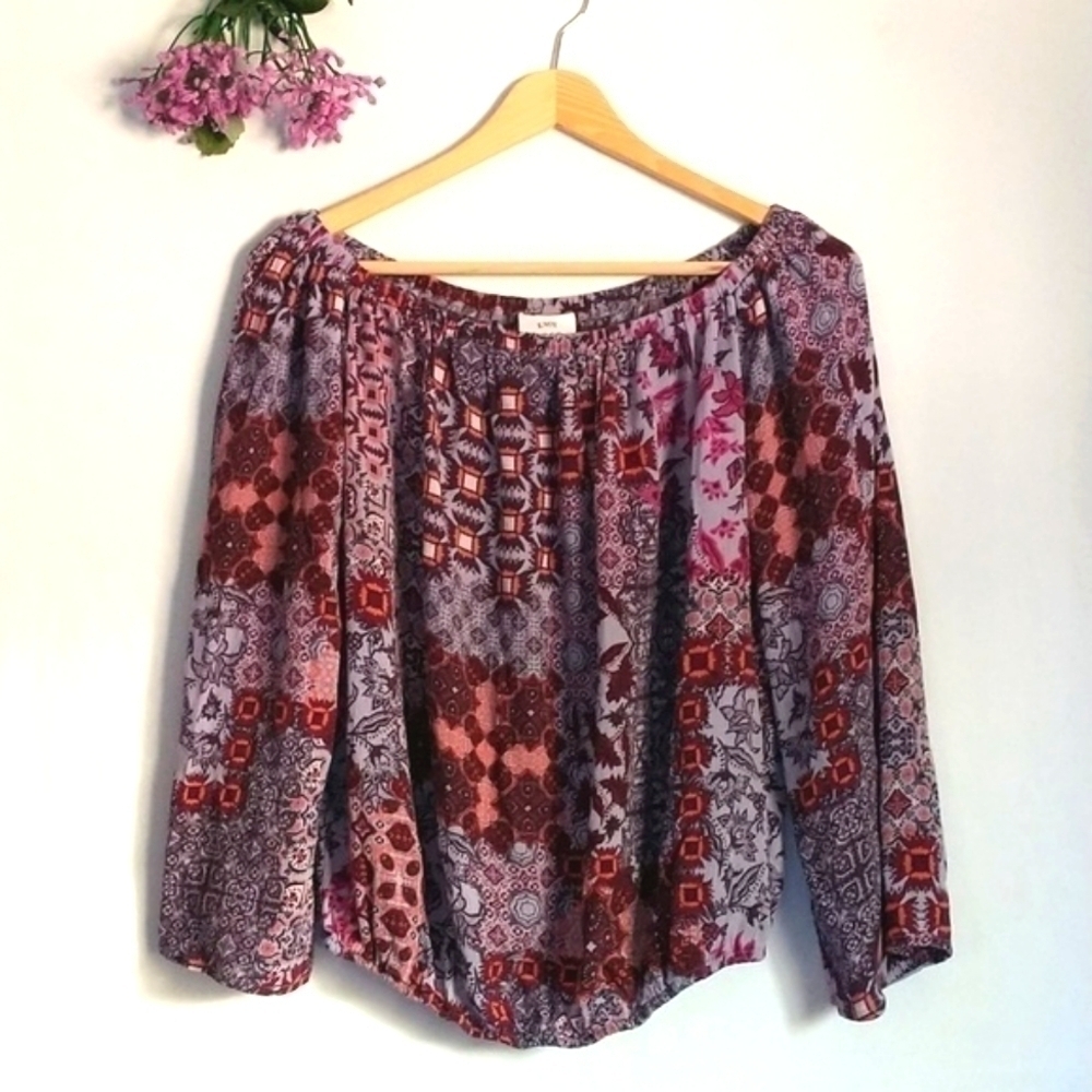 Knox Rose 90"s Y2K Grunge Floral Fairycore Cottagecore Goblincore Top S
